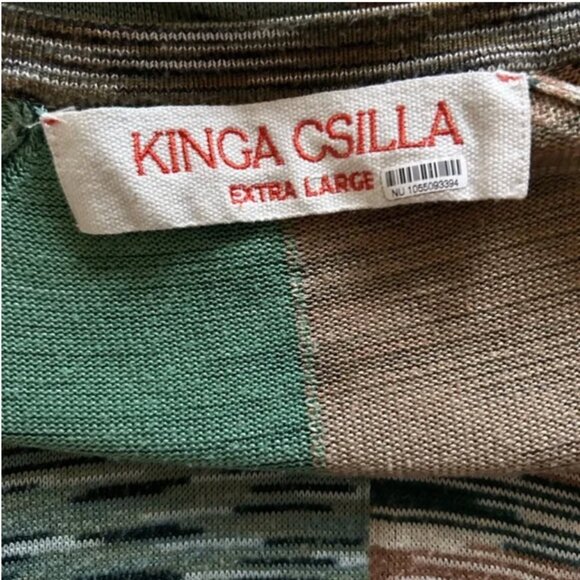 Anthropologie KINGA CSILLA Pentacles Maxi Dress size XL Runs Small - Picture 10 of 11